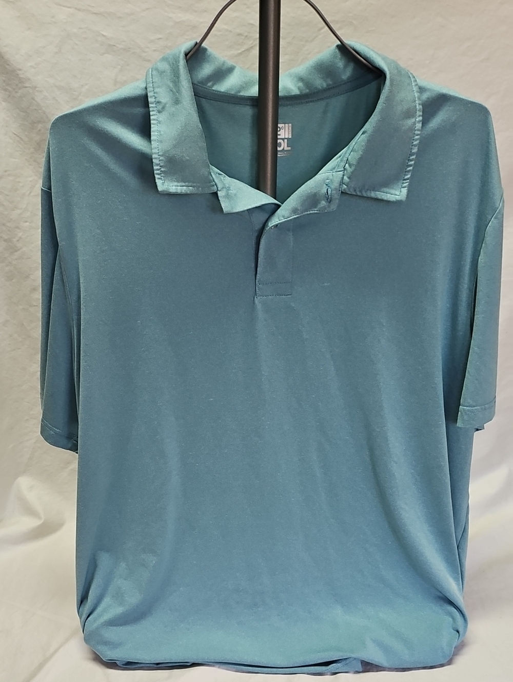 32 Cool Men's Teal Polo Shirt - Casual Short Sleeve